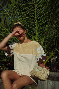 Robe éponge Twiggy / beige