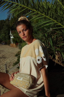 Robe éponge Twiggy / beige