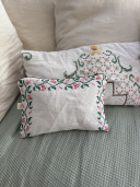 Pochette en linge ancien Jane