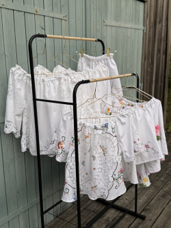 Blouse en linge ancien...