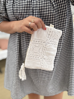 Pochette en linge ancien Chloé