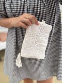 Pochette en linge ancien Chloé