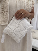 Pochette en linge ancien Chloé