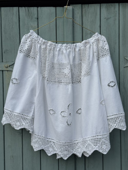 Blouse en linge ancien...