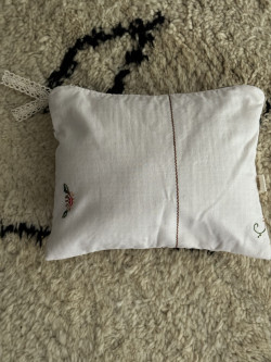 Pochette en linge ancien...