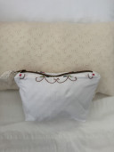 Pochette en linge ancien Bertille