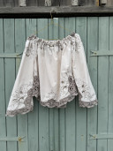 copy of Blouse en linge ancien brodé / SALMA