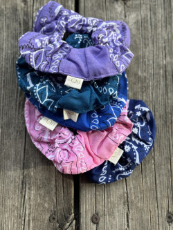 Bandana Scrunchie