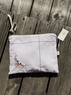 Pochette en linge ancien Masha