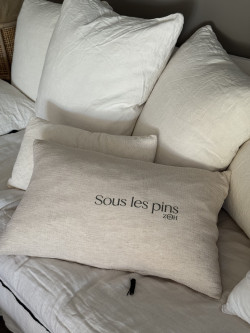 Housse ''Sous Les pins''