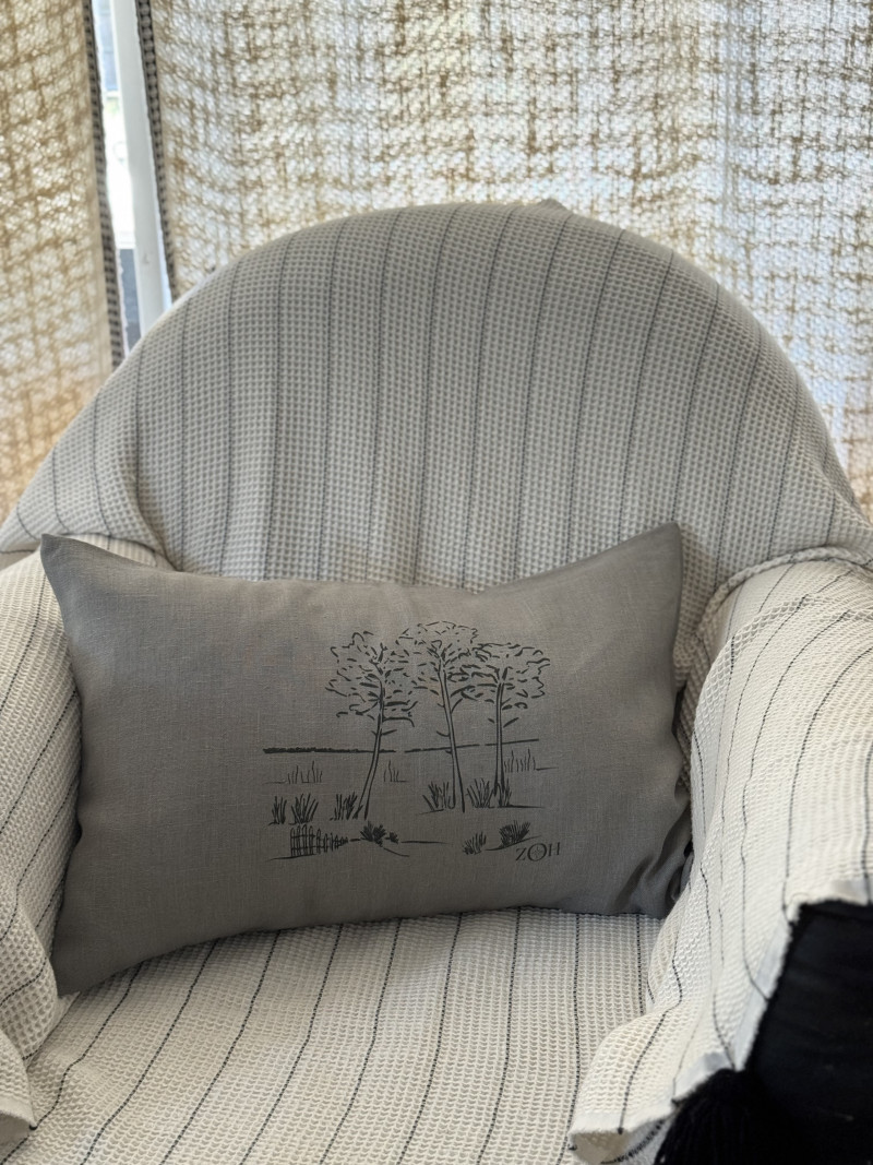 Coussin ''La pinède''