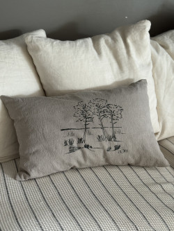 Coussin ''La pinède''