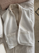 copy of Ecru Teddy fleece vest