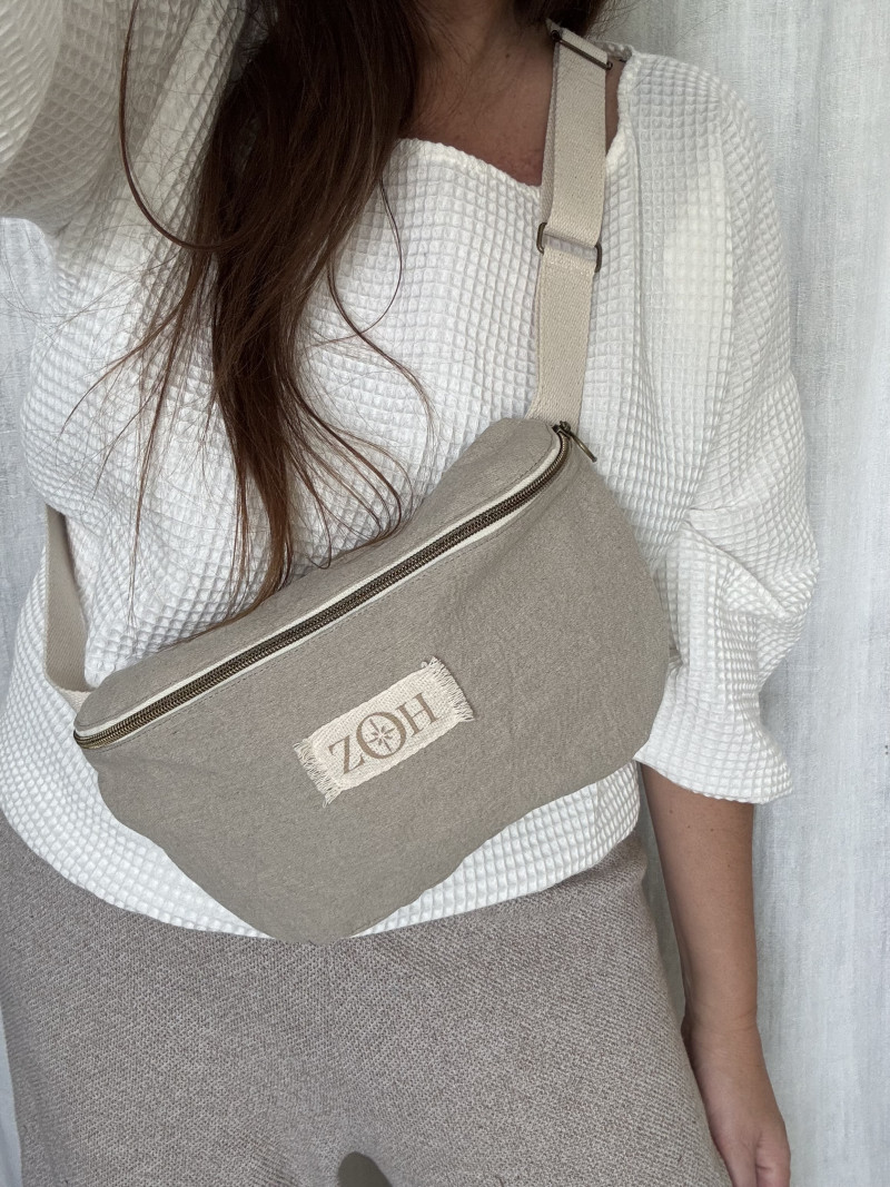 Bridget Linen Belt Bag