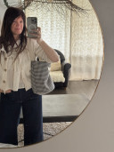 Edward Gingham Bucket Bag