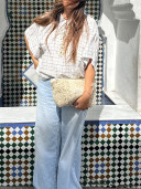 Pochette en laine Madeleine