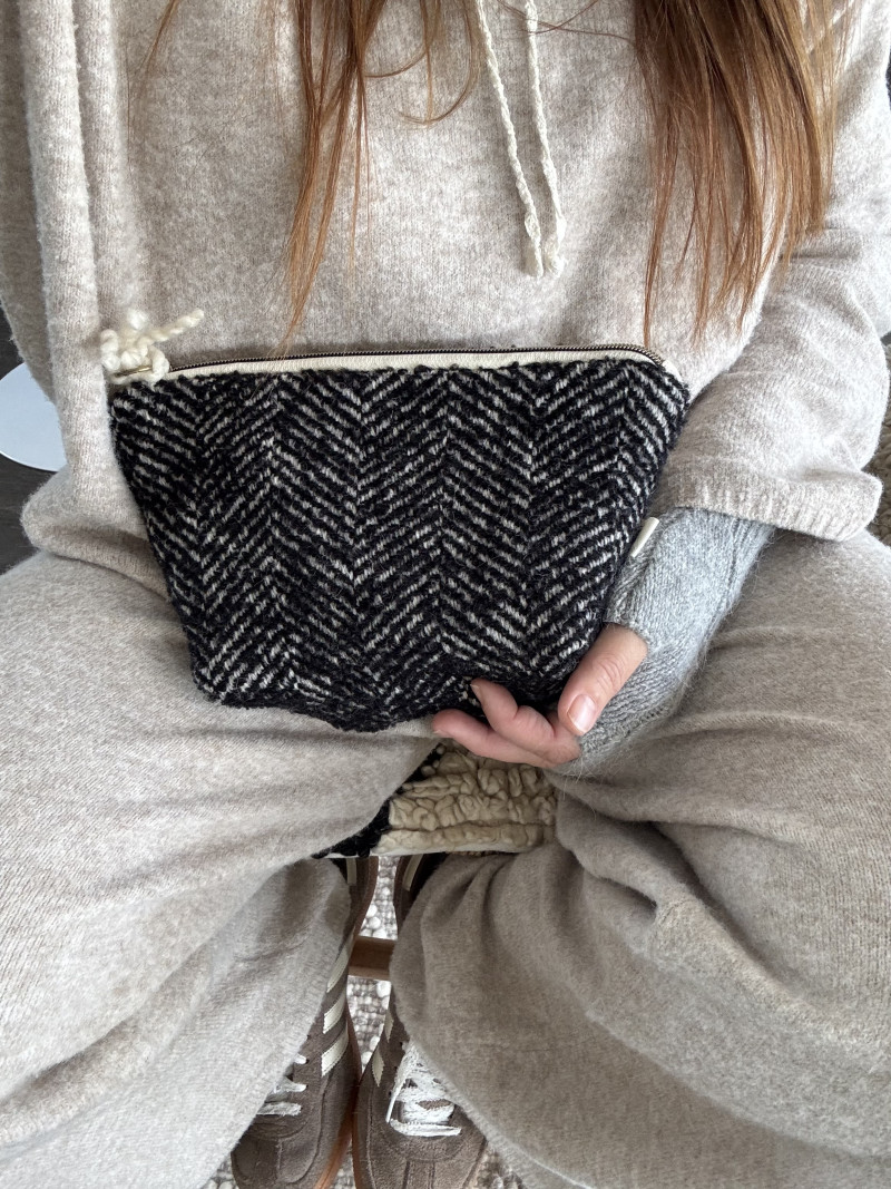 Pochette en laine Archie