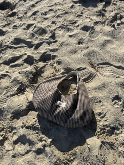 Giorgio Plaid Hobo Bag