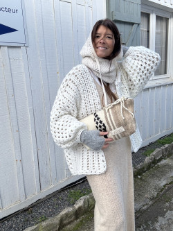 Pochette en laine Berbère