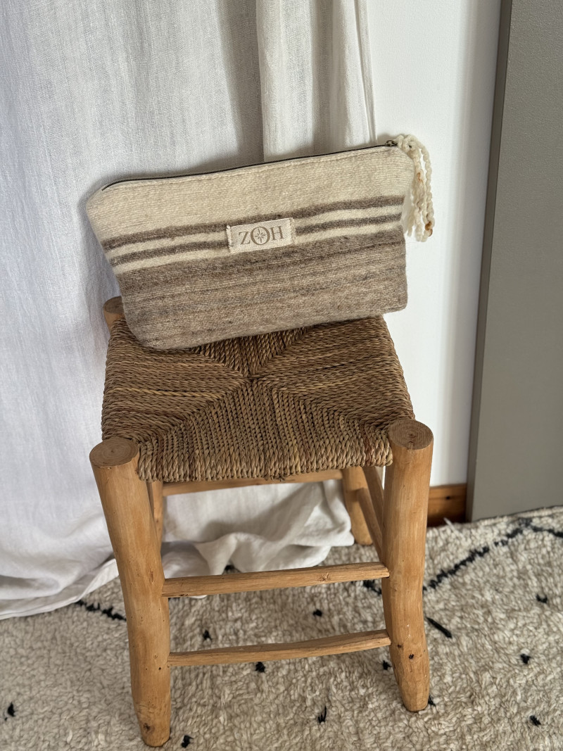 Pochette en laine Berbère