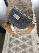 Sac banane bouclette Ninon /gris