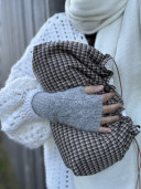 Sac pochette à carreaux / Eliott
