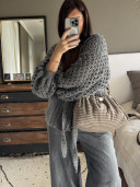Sac pochette à carreaux / Eliott