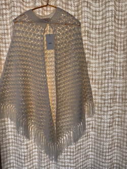 Alba Vintage Crochet Shawl
