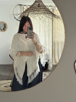 Alba Vintage Crochet Shawl