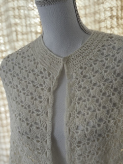 Châle vintage en crochet Alba