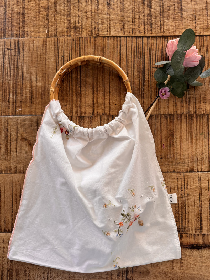 Milano Embroidered Tote Bag