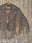Madeleine Vintage Wool Shawl