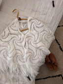 Madeleine Vintage Wool Shawl