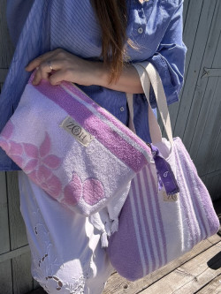 Fiorella Terry Cloth Pouch
