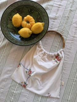 Tino Embroidered Tote Bag