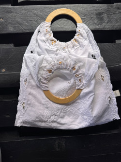 Emilio Embroidered Tote Bag