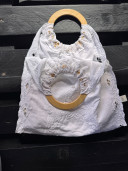 Emilio Embroidered Tote Bag