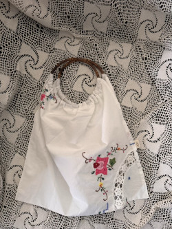 Angela Embroidered Tote Bag