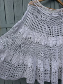 Poncho en crochet Mona