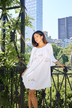 Robe brodée Ashley