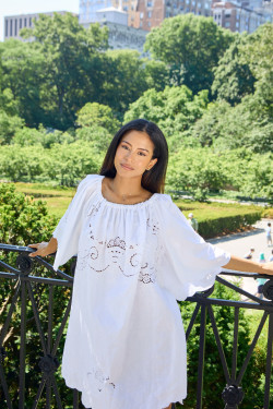 Robe brodée Ashley