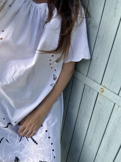 Robe brodée Nolita
