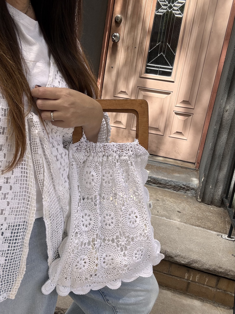 Tribeca Crochet Tote Bag
