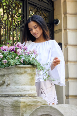 Blouse brodée Ava