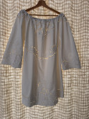 Robe brodée Ness