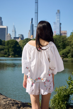Blouse brodée Joy