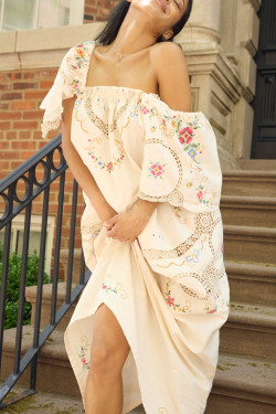 Micha Embroidered Dress