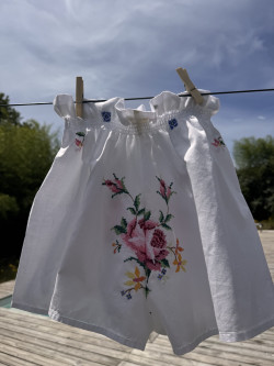 Allan Vintage Linen Shorts