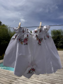 Elie Vintage Linen Shorts