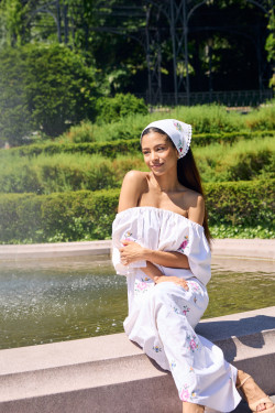 Robe brodée Billie